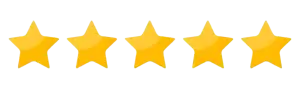 satisfied clients, five star rating for our services