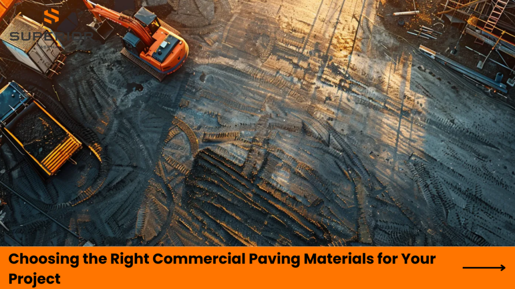 Choosing the Right Commercial Paving Materials for Your Project